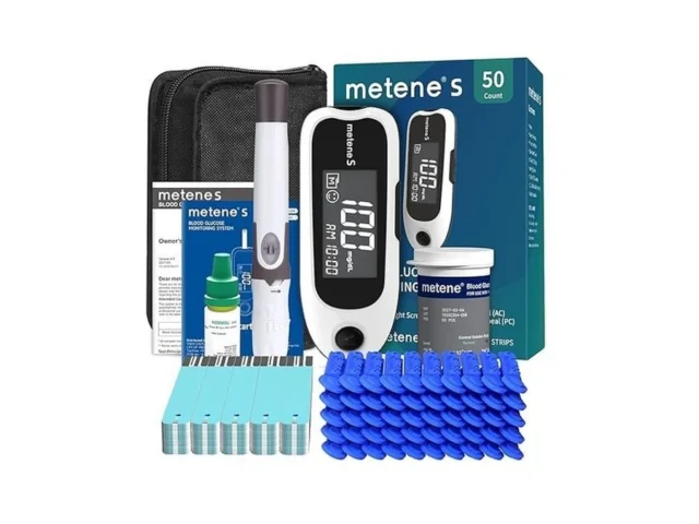 Metene S Blood Glucose Monitor Kit Blood Sugar… Code