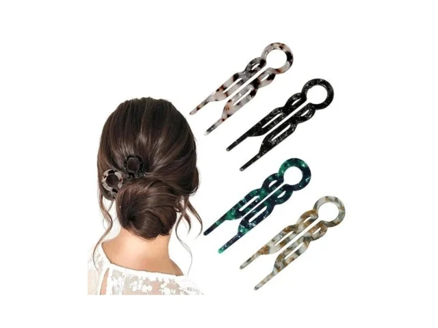 4pcs U-shaped Hair Pins For Women Non-slip Hair… Coupon