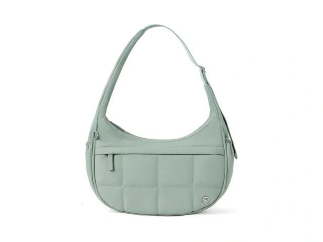 Poiugoya Nylon Shoulder Bag For Women Small Quilted… Code