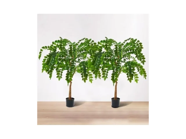 5ft Artificial Evergreen Tree With Planter Pot Faux… Code