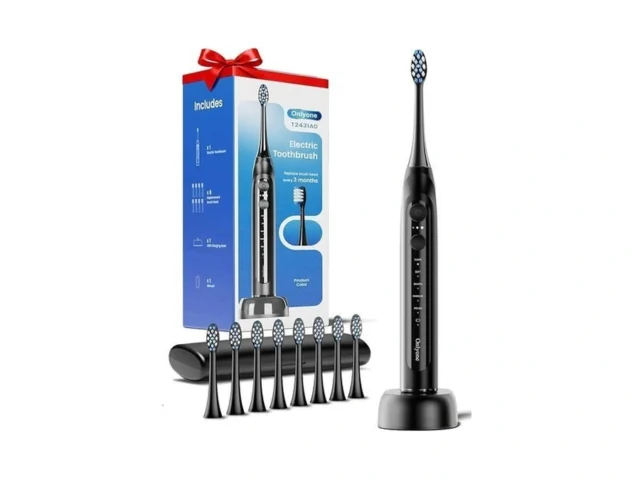 Onlyone Ultrasonic Electric Toothbrush For Adults… Code