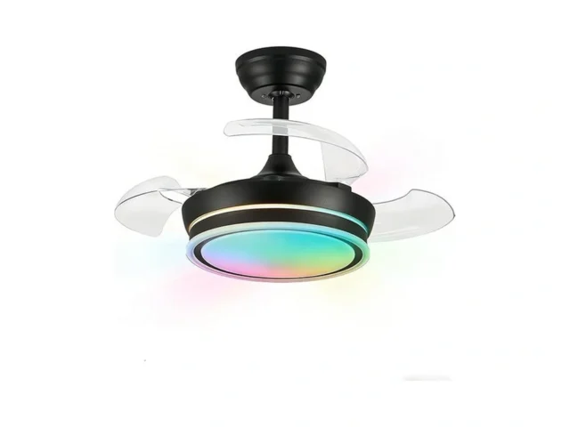 Lumzeylith 30 Retractable Ceiling Fan With Light… Code