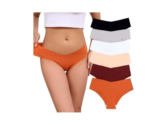 Atisek Womens Seamless No Show Panties Laser Cut… Code