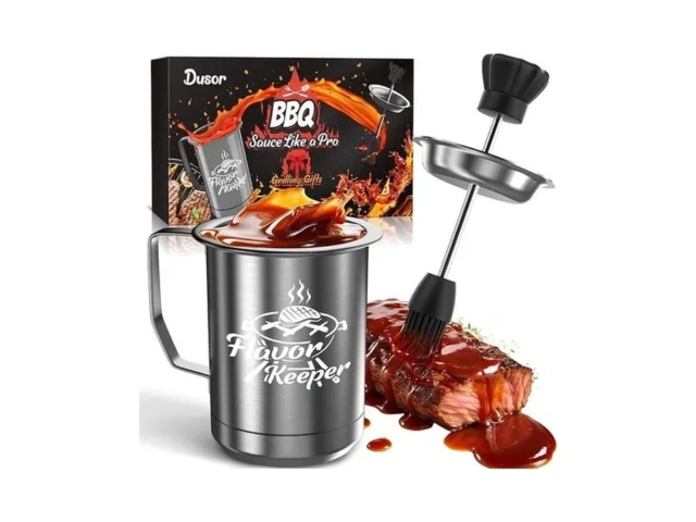 Dusor Gifts For Him Men Women Bbq Sauce Pot And… Code