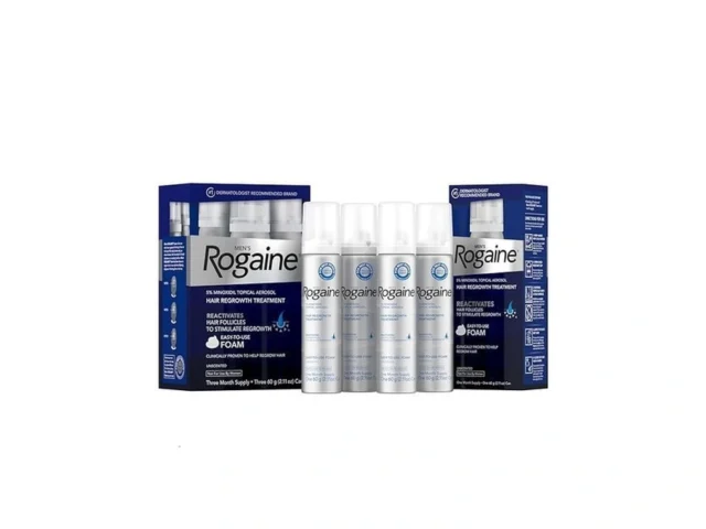 Rogaine Men S 5 Minoxidil Foam Hair Regrowth… Coupon