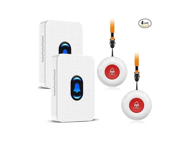 Daytech Caregiver Pager Call Button For Elderly… Code
