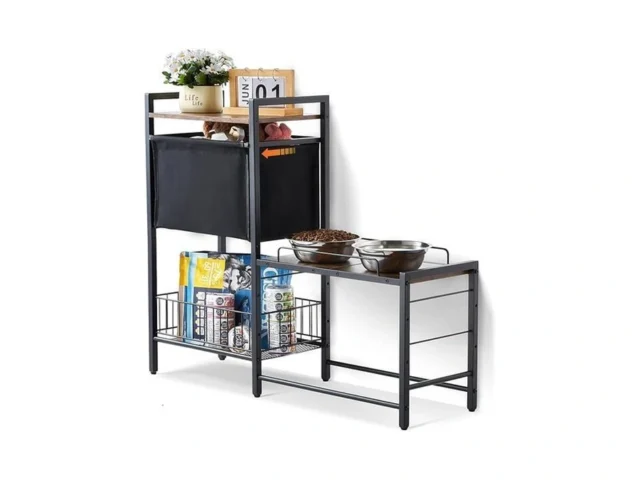 Vevor Pet Feeding Station With Storage 4 Height… Coupon