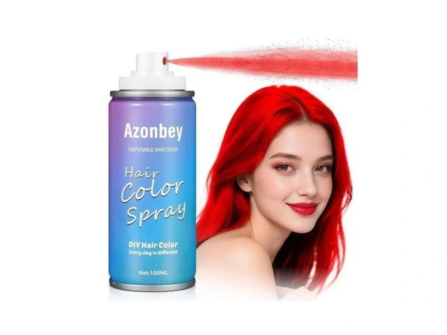 Red Hair Spray Temporary Hair Color Spray For Women… Code