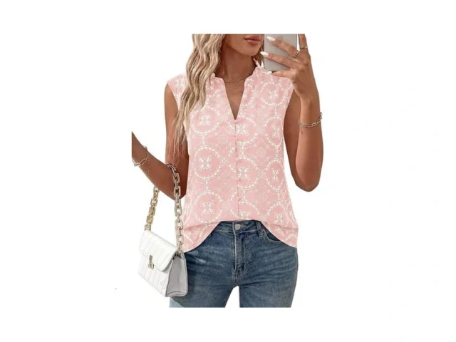 Btfbm Boho Tops For Women Summer Outfits Eyelet… Code