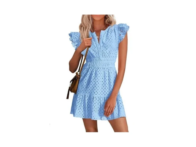 Prettygarden Women S 2026 Summer Sundresses Eyelet… Code