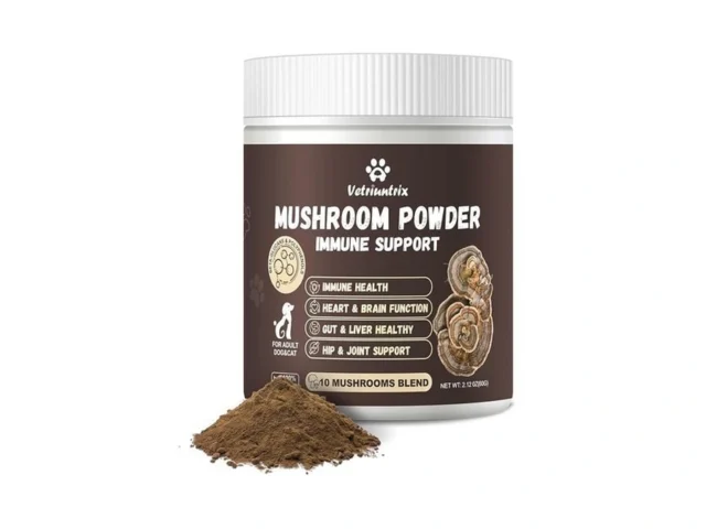 Turkey Tail Mushroom Powder For Dogs Organic 10… Code