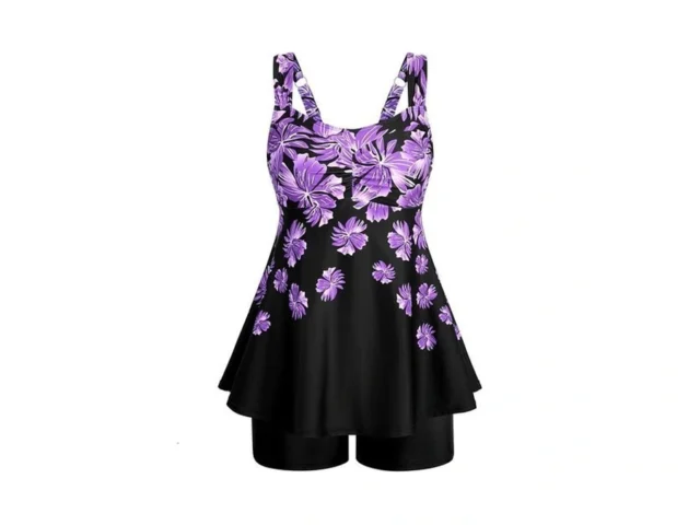 Huskary Bathing Suit For Women Over 60 Tankini Two… Code