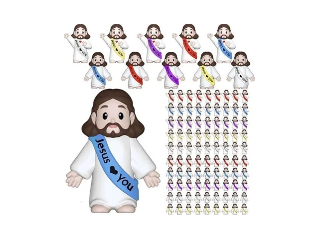Vineten 100 Pack Little Jesus Figures Multicolor… Code