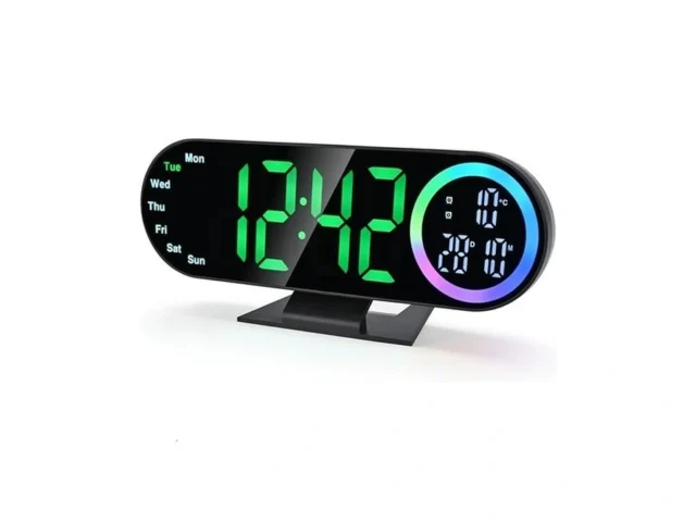 Digital Alarm Clocks With 16 Night Light Loud Alarm… Code