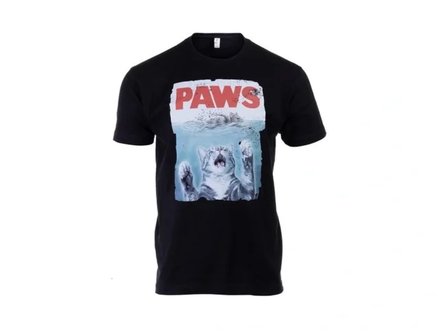 Paws Funny Cat Shirt Merch Graphic Tee Novelty Joke…