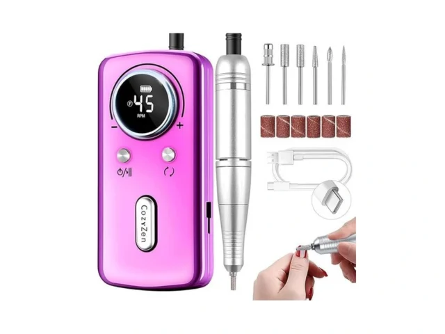 Cozyzen Cordless Nail Drill Professional 45000 Rpm… Code