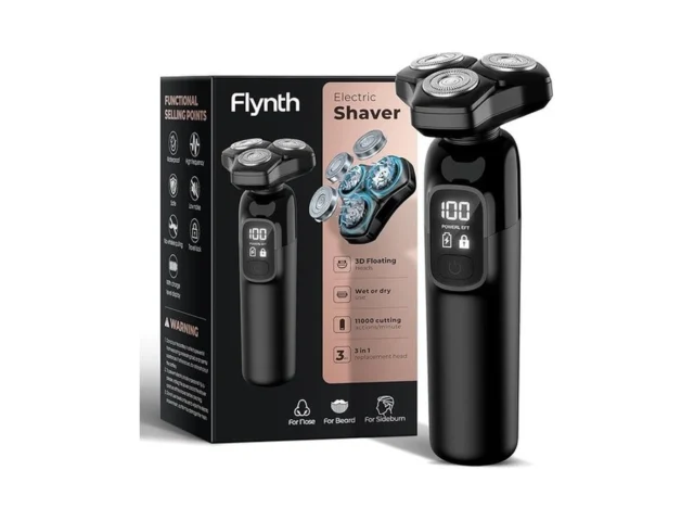 Electric Razor For Men Flynth 3-in-1 Cordless… Code