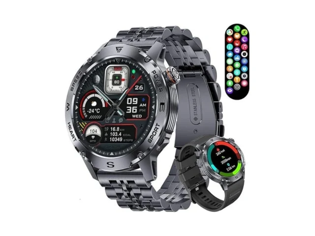 Limige Military Smart Watch For Men 1 43 Amoled… Code