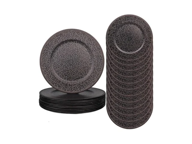 Sforguva Brown Chargers For Dinner Plates With… Code