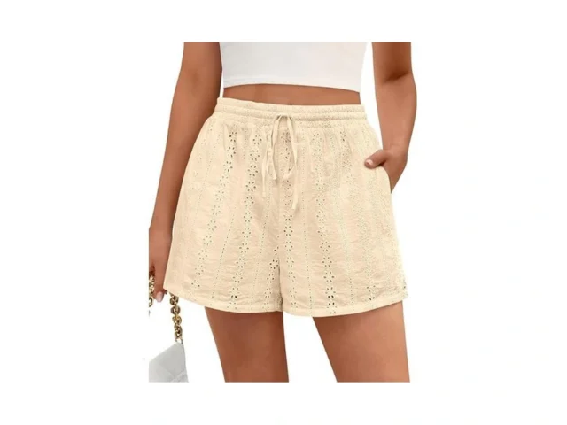 Kirundo Lace Shorts For Women Summer Cute Boho… Code