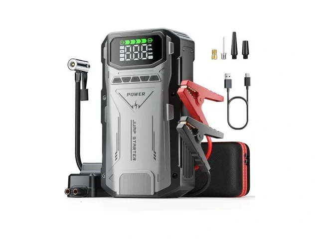 Jump Starter With Air Compressor 4000a Portable Car… Code