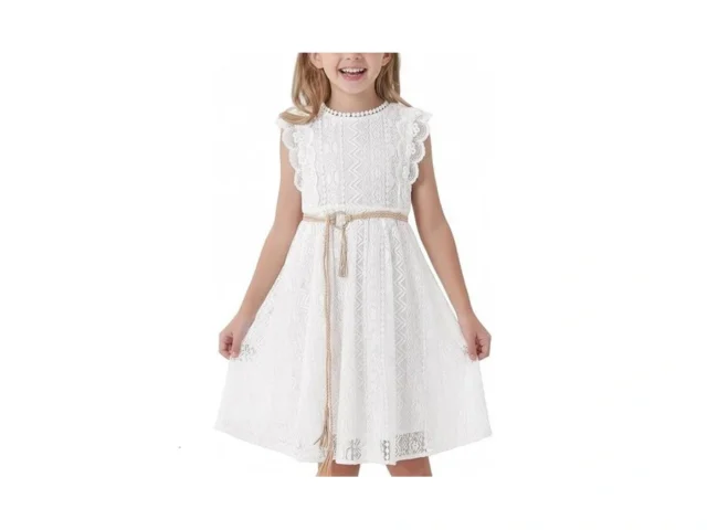Allovin Toddler And Girls Vintage Boho A-line Lace… Code