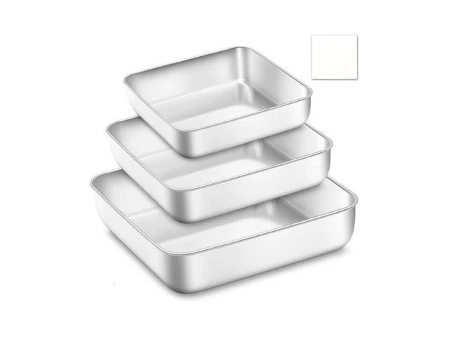 Gymdin 6 8 9 Inch Square Cake Pan Set Of 3 -… Code