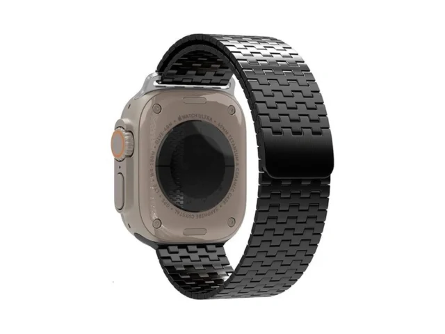 Singear Wide Metal Watch Band Compatible Apple… Code