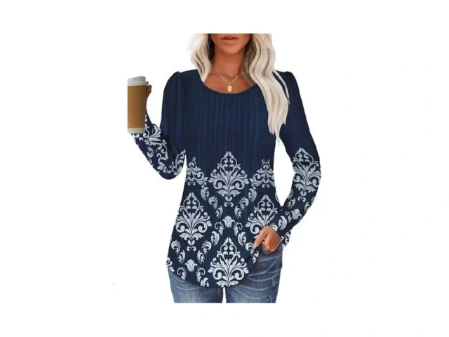 Gkbk Women Long Sleeve Shirts Fall Tops Dressy… Code