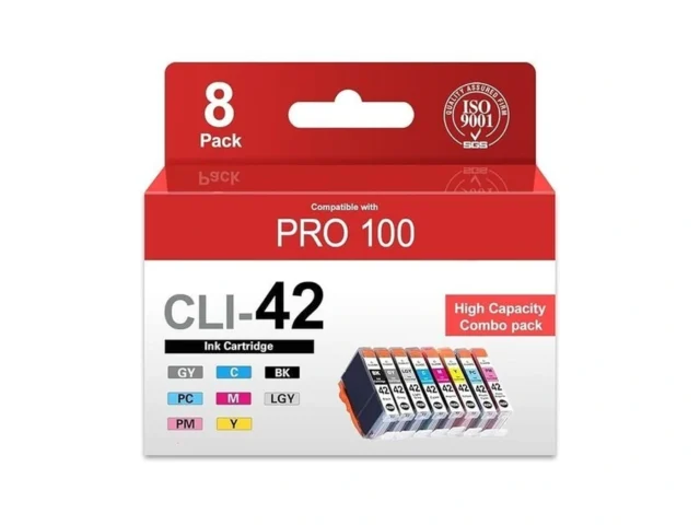 Cli-42 Cli42 Ink Cartridges 8-pack Compatible Pro… Code