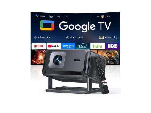 Smart Projector Bundled With Google Tv Stick 4k… Coupon