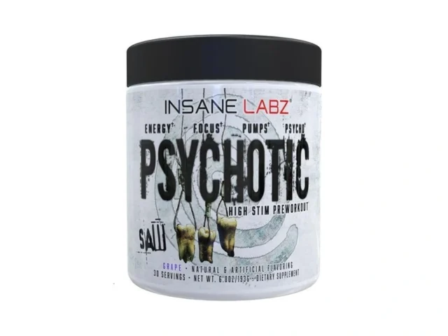 Insane Labz Psychotic Saw High Stim Pre Workout… Coupon