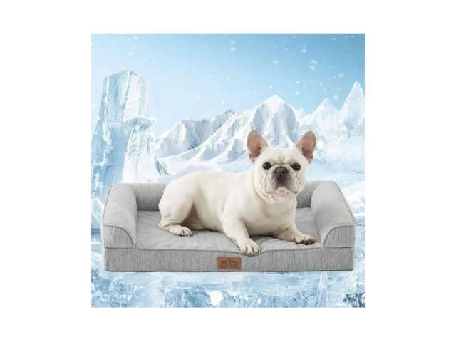 Cozy Kiss Cooling Dog Bed For Summer Orthopedic… Code