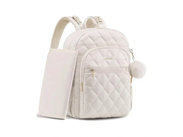 Lovevook Diaper Bag Backpack Puffer Quilted Baby… Code