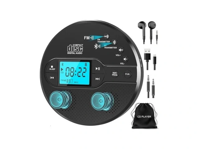 Sunoony Portable Cd Player With Bluetooth Walkman… Code