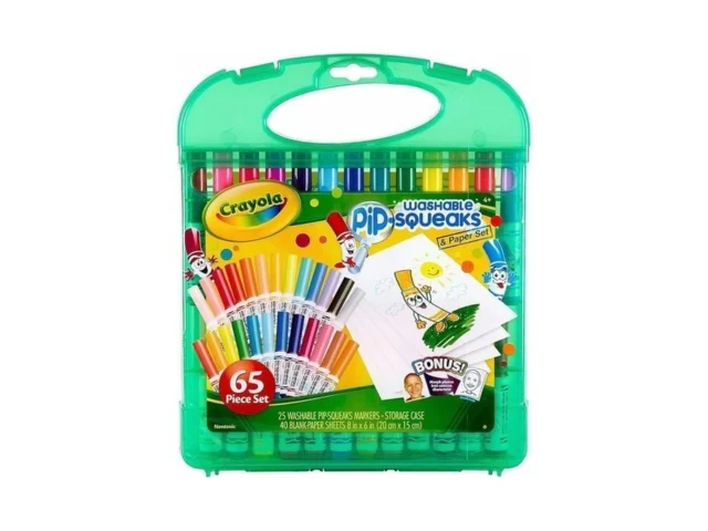 Crayola Pip-squeaks Washable Marker Set 65ct… Coupon