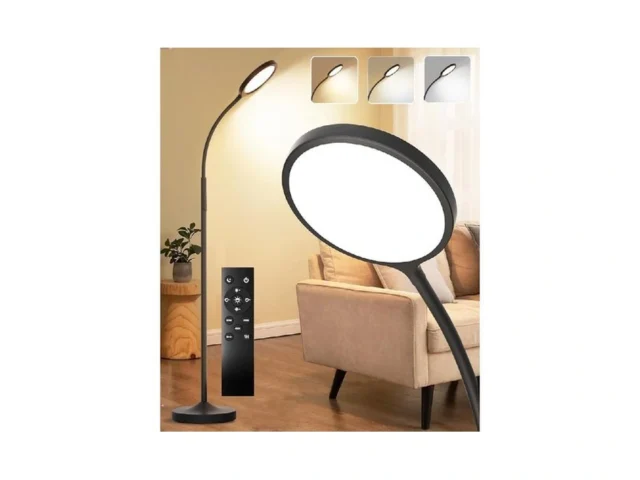 Tenmiro Dimmable Floor Lamp Super Bright Modern Led… Code