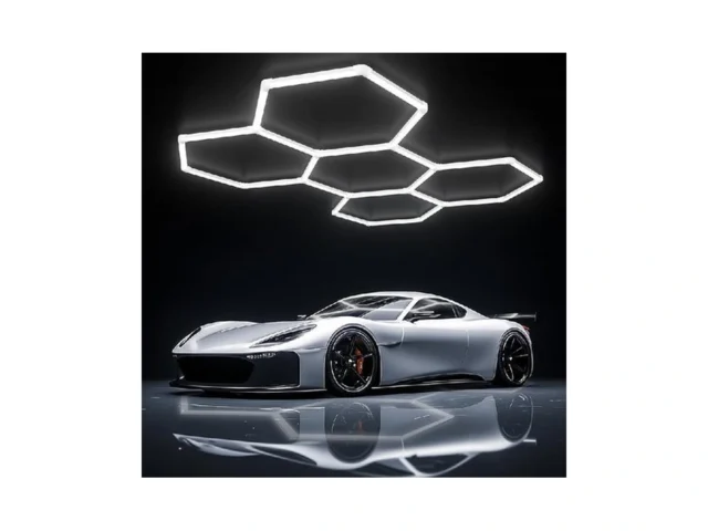 Hexagon Garage Lights – Bigger Size Hexagon Lights… Code