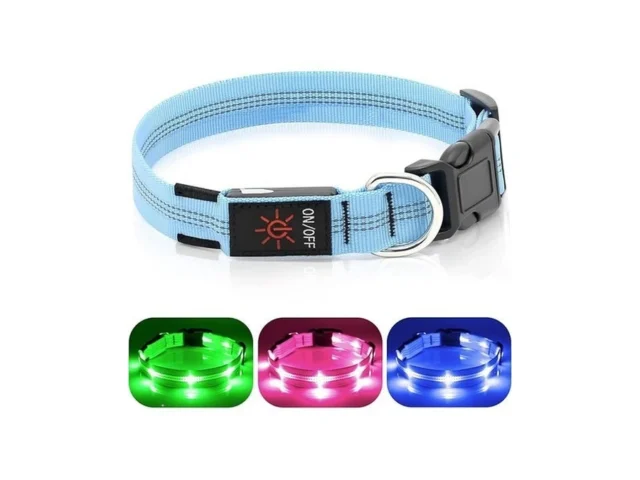 Weesiber Light Up Dog Collars – Rechargeable Led… Code