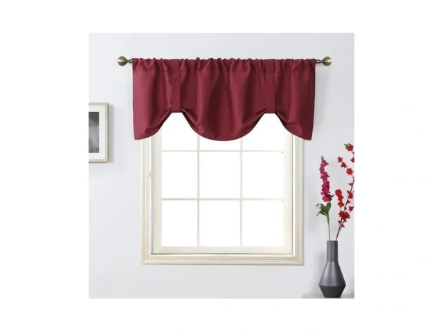 Home Queen Tie Up Curtain Valance Window Treatment… Code