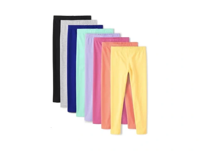 The Children S Place Girls Solid Leggings 8-pack… Coupon