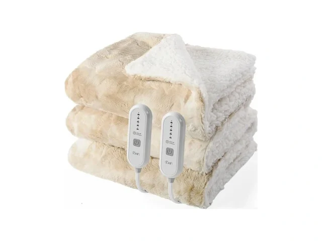 Dowin Electric Blanket King Size Faux Fur Sherpa… Code