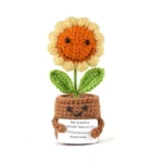Amazon code: Uniqled Positive Sunflower Crochet With