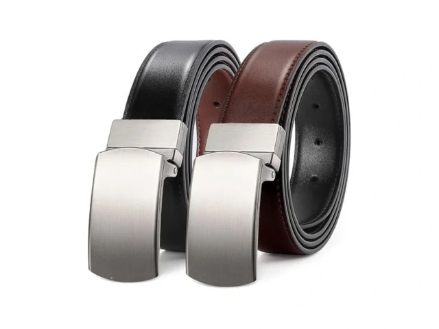 Jasgood Men S Belt Leather Reversible Belt For Men… Code