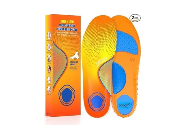 Plantar Fasciitis Insoles For Men Women High Arch… Code