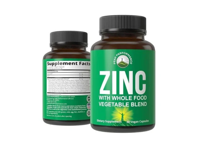 Vegan Zinc Supplement With Vitamin C Whole Food… Coupon