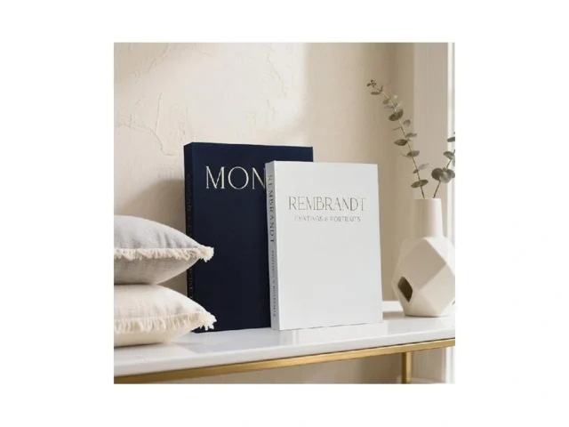 Sinoetron Modern Decorative Books Set Of 2 -… Code