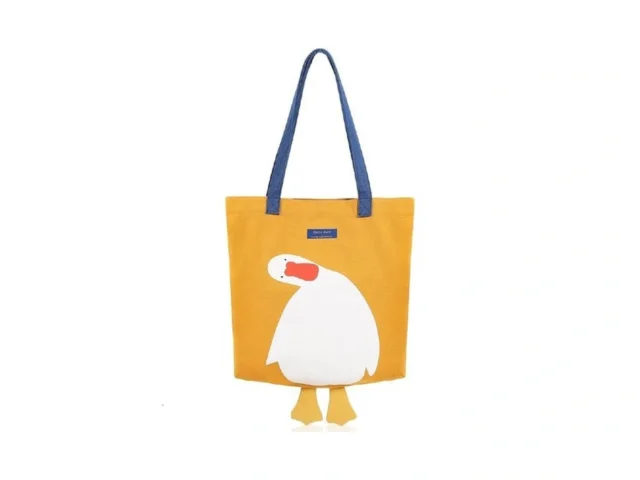 Meetpet Cute Canvas Tote Bag For Women Reusable… Code