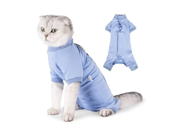 Cat Recovery Suit After Surgery Pet Recovery Wear… Code