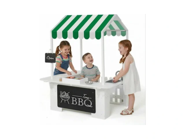Edubebo Kids Outdoor Playhouse Mud Kitchen Bbq Toys… Code